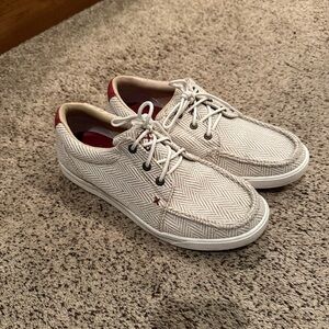Womens Casual twisted x Cream Sneakers